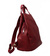 Τσάντα πλάτης κόκκινη (0612)