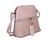 Τσάντα χιαστί dusty pink - ροζ (08803).