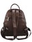 Τσάντα πλάτης backpack David Jones (6607) - καφέ.