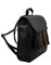 Τσάντα πλάτης μαύρη με κρόσια (0106)