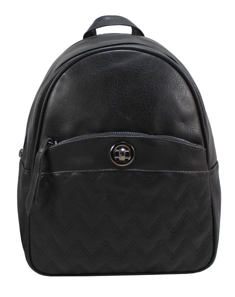 Τσάντα πλάτης backpack μαύρη (3351.4)