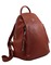 Τσάντα πλάτης backpack David Jones (6607) - Κοραλί σκούρο.