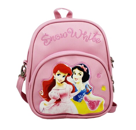 Τσάντα πλάτης παιδική Πριγκίπισσες ροζ (026P)