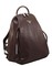 Τσάντα πλάτης backpack David Jones (6607) - καφέ.