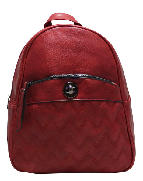 Τσάντα πλάτης backpack κόκκινη (3351.6)