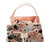 Τσάντα χιαστί πουγκί ροζ floral - Diana & CO (6117)