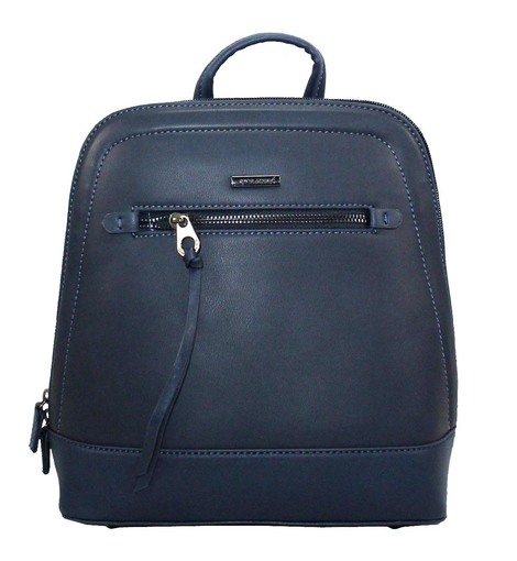 Τσάντα πλάτης backpack David Jones (6111-2) - μπλε